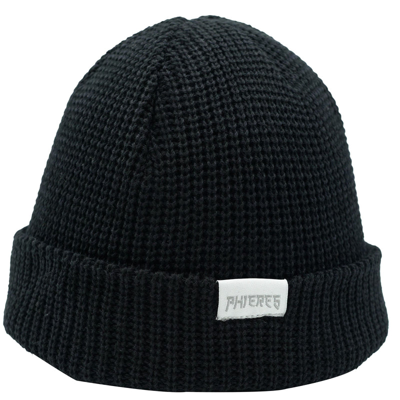 Nollie Script Polyana - Phieres - Phantom Black - Beanie