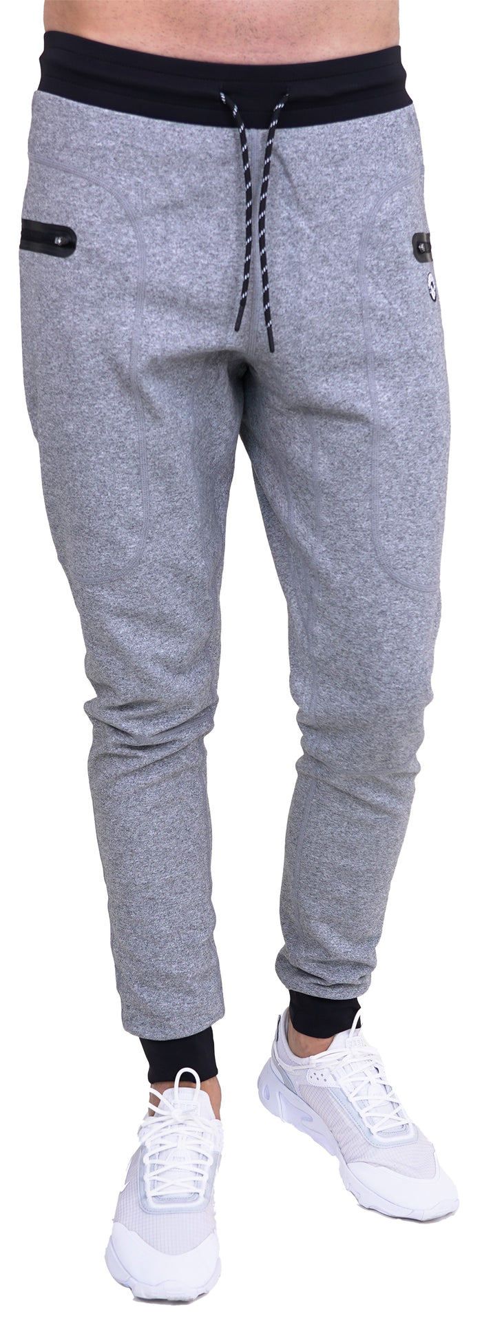 Demotph Pant - Phieres - Grey Melange - Sweatpant