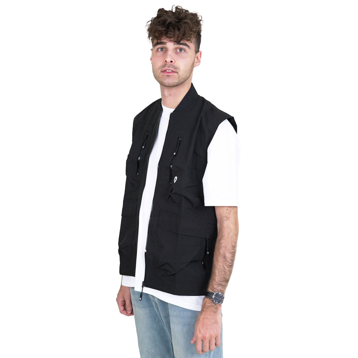Phinyon Vest - Phieres - Black - Vest