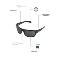 Phorora - Phieres - Mt Blk / Grey - Sonnenbrille