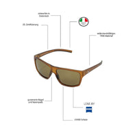 Streepher - Phieres - Brown / Brown - Sonnenbrille