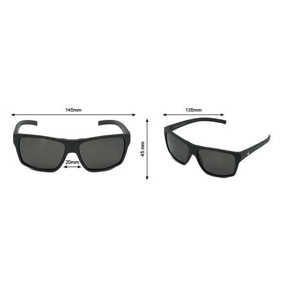 Streepher - Phieres - Mt Blk / Grey Polari - Sonnenbrille