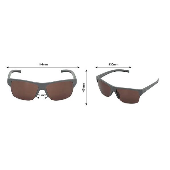 Streepher HF - Phieres - Mt Dk Grey / Purple - Sonnenbrille