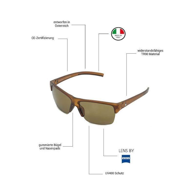 Streepher HF - Phieres - Brown / Brown - Sonnenbrille