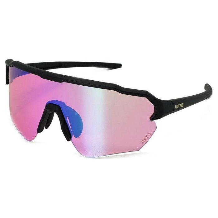 Sandgraiph Ltd - Phieres - Mtt Blk/Pink Green - Technische Sonnenbrille