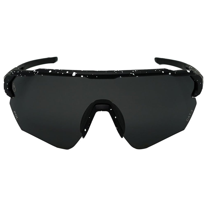 Sandgraiph Ltd - Phieres - Mtt BLK Wht Splatter - Technische Sonnenbrille
