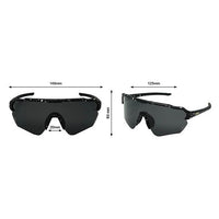 Sandgraiph Ltd - Phieres - Mtt BLK Wht Splatter - Technische Sonnenbrille