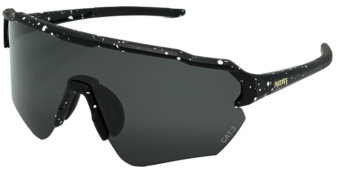 Sandgraiph Ltd - Phieres - Mtt BLK Wht Splatter - Technische Sonnenbrille