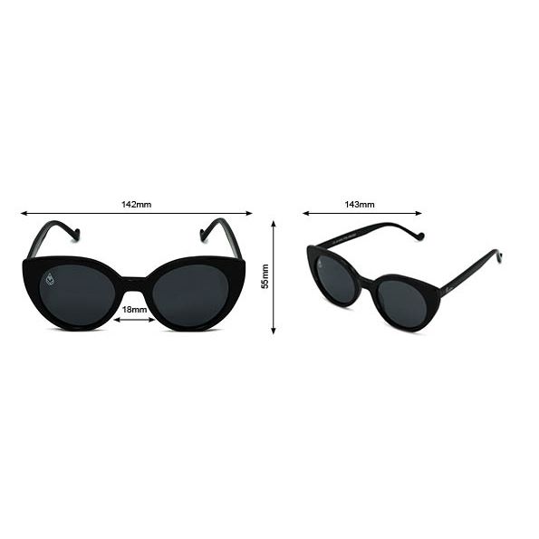Proudlyph - Phieres - Black-Smoke Polarize - Sonnenbrille