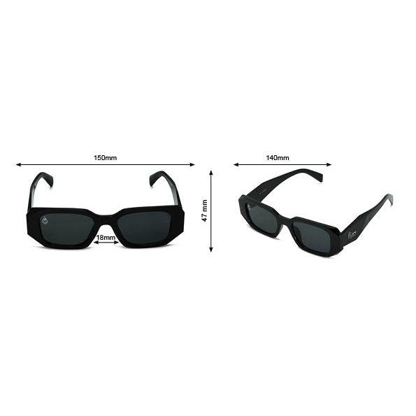 Timeoph - Phieres - Black -Smoke Polariz - Sonnenbrille
