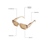 Timeoph - Phieres - Transparent Brown-Br - Sonnenbrille