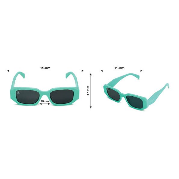 Timeoph - Phieres - Green -Smoke Polariz - Sonnenbrille