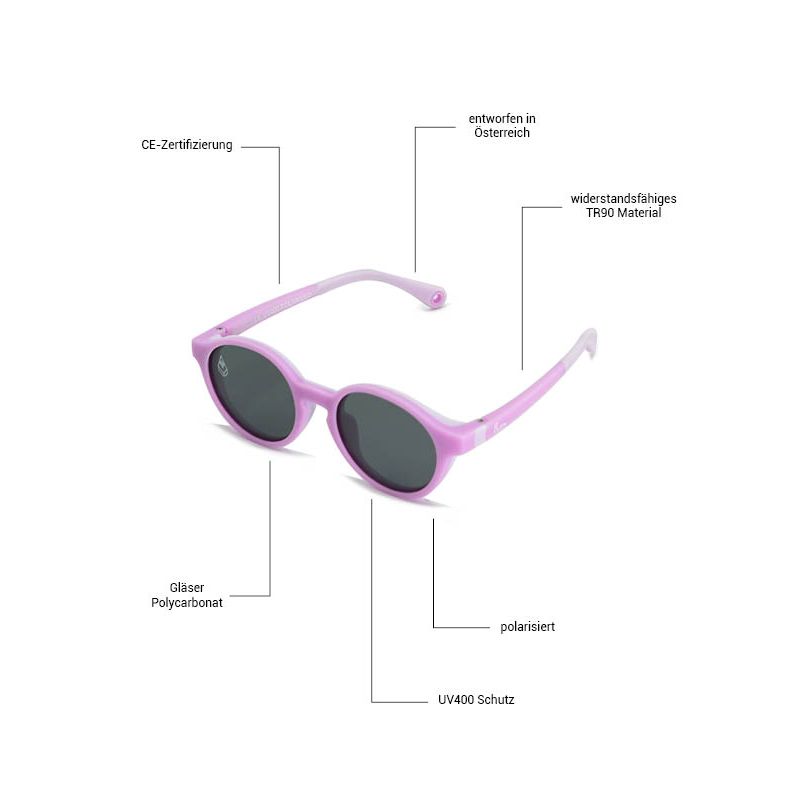 Slipph - Phieres - Pink-Smoke - Sonnenbrille