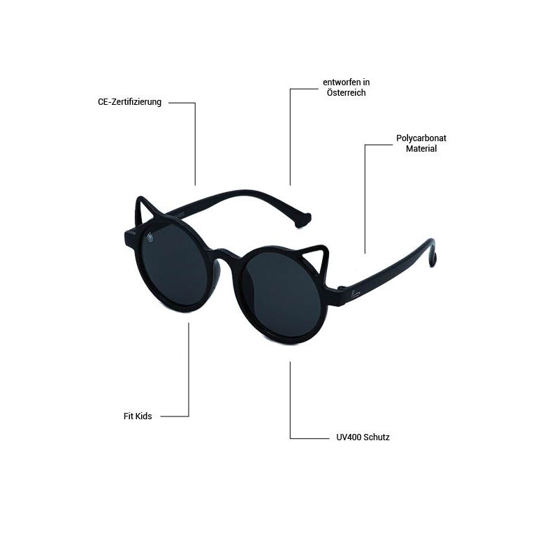 Cateph - Phieres - Black -Smoke - Sonnenbrille