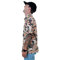 Oriphami Shirt - Phieres - Black - Kurzarmhemd