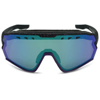 Sharkbiteph X Iriedaily - Phieres - Splatter MattBlk/Gre - Technische Sonnenbrille