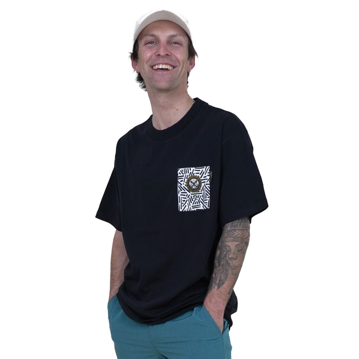Phartial Tee - Phieres - Black - T-Shirt