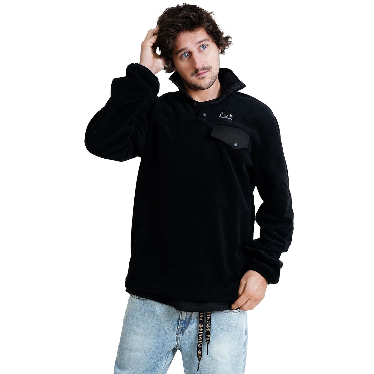 Phorn 79 Fleece - Phieres - Black - 2nd Layer Fleece