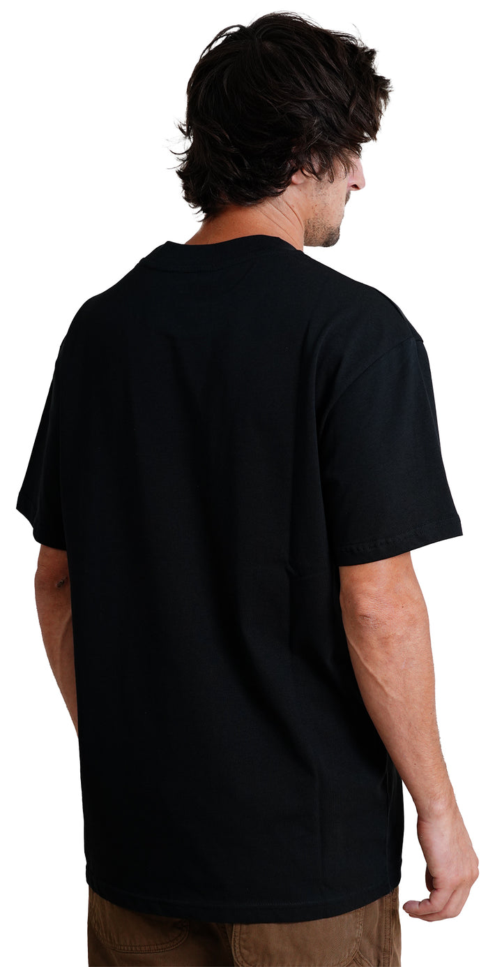 Rephorn Tee - Phieres - Black - T-Shirt