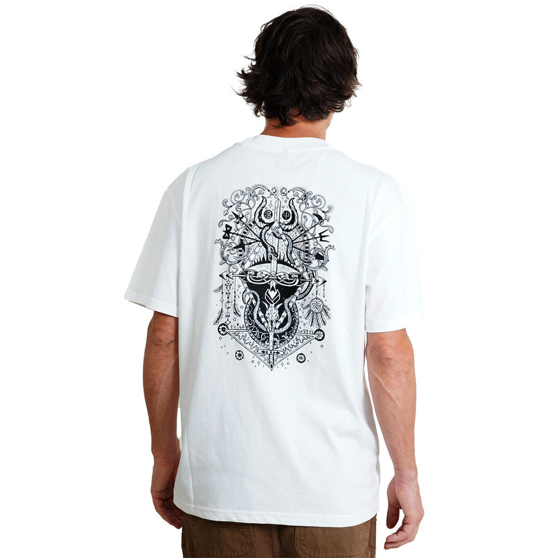 Conphusion Tee - Phieres - Bright White - T-Shirt