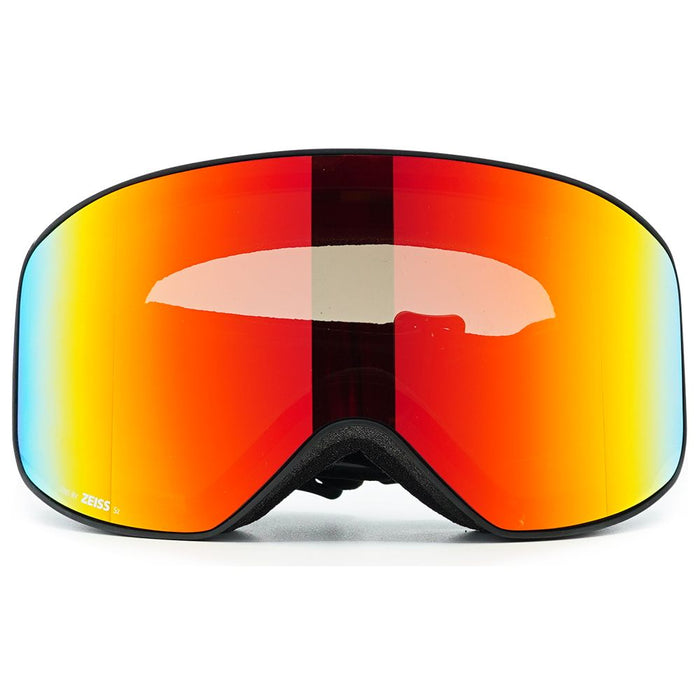 Conphroier - Phieres - Matt Black Red Mirror - Schneebrille verspiegelt