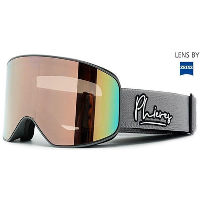 Conphroier - Phieres - Matt Shadow Rose Gold - Schneebrille verspiegelt