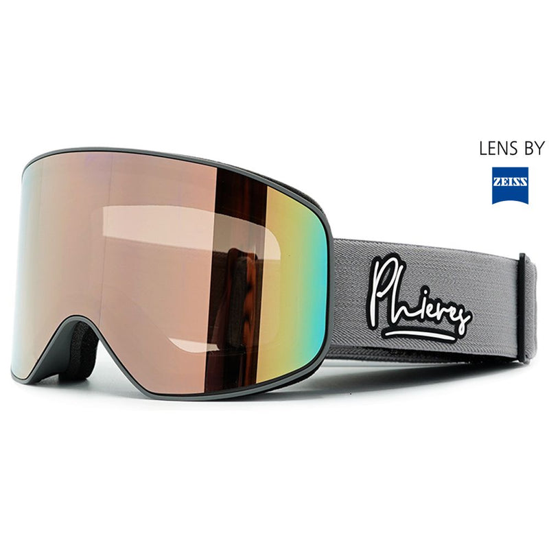 Conphroier - Phieres - Matt Shadow Rose Gold - Schneebrille verspiegelt