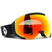 Inphame - Phieres - Matt Black Red Mirror - Schneebrille verspiegelt