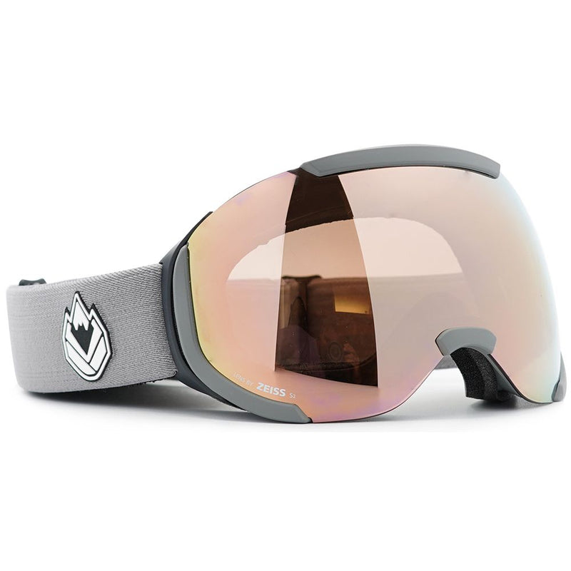 Inphame - Phieres - Matt Shadow Dark Rose - Schneebrille verspiegelt