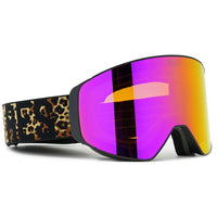 PH-12sixty - Phieres - Black Leo Pink S2 - Schneebrille verspiegelt
