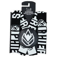 Dadspender Elastic - Phieres - Black White - Hosenträger