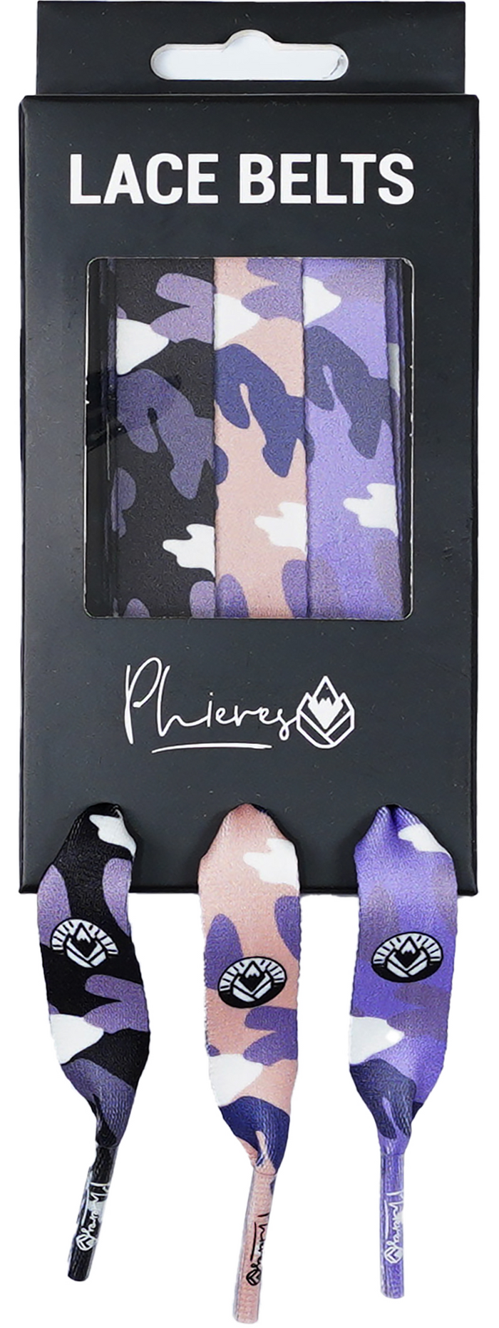 PH-Lacebelts - Phieres - Lavender Smoke - Textilgürtel