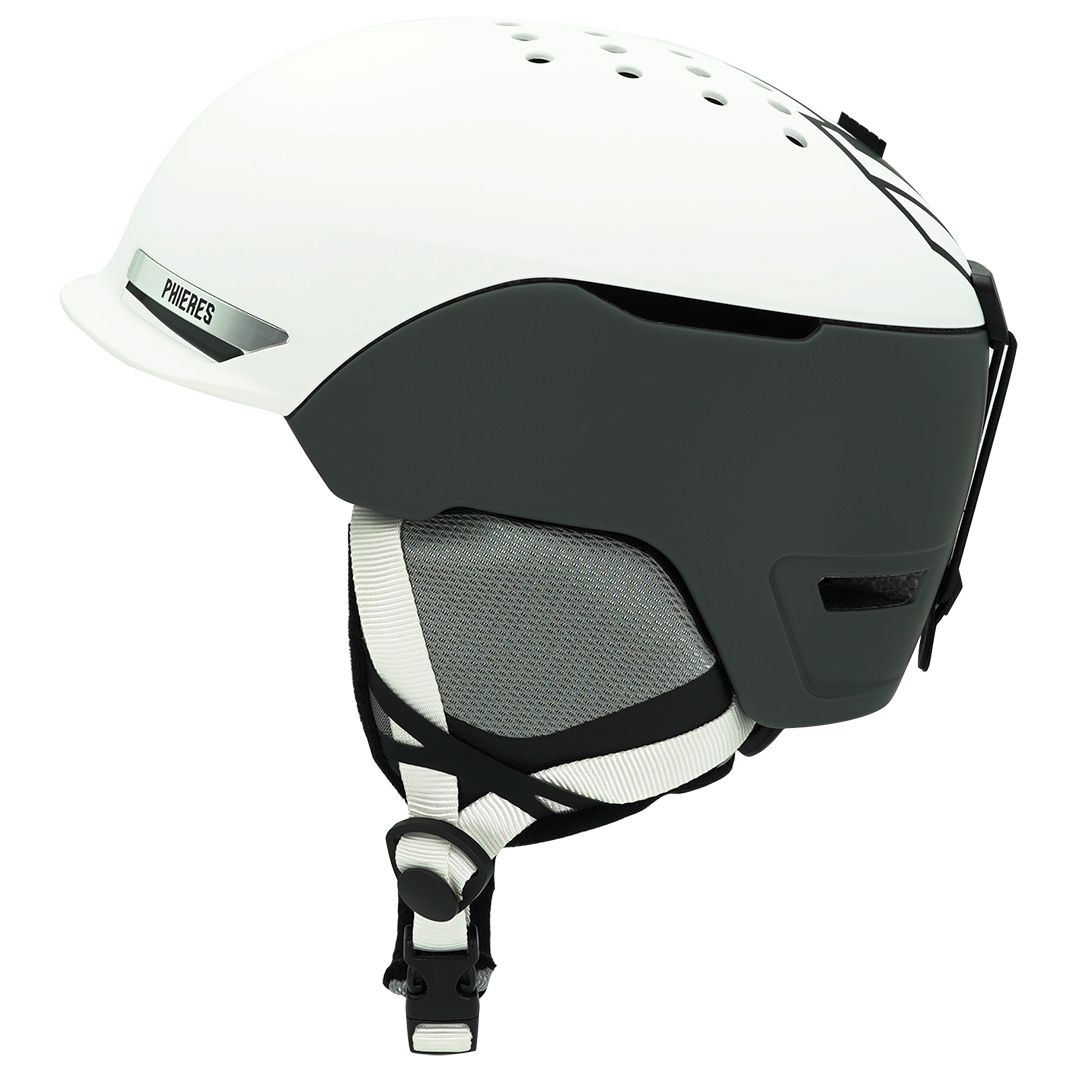 Arkaph - Phieres - White Matt Grey - Snowboardhelm