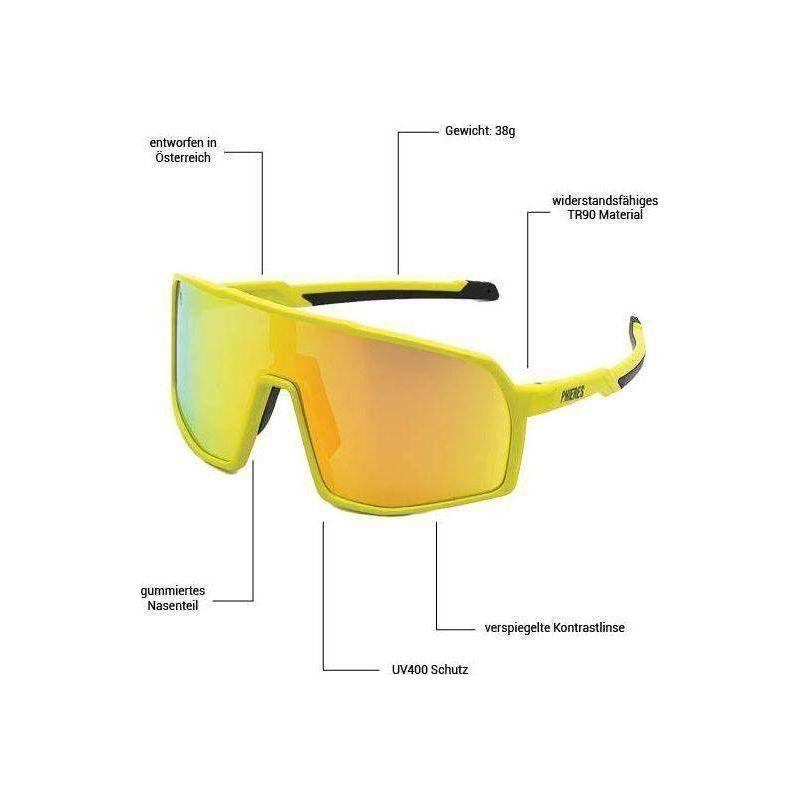 Tawonph - Phieres - Lime/Orange Mirror - Sportbrille