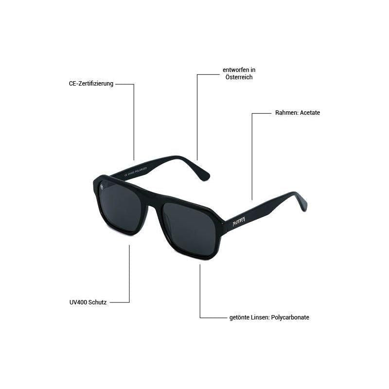 Joph Phillys - Phieres - BLK Black - Sonnenbrille