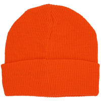 Metal Script Beanie - Phieres - Orange - Beanie