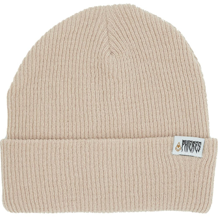 Metal Script Beanie - Phieres - Sand - Beanie