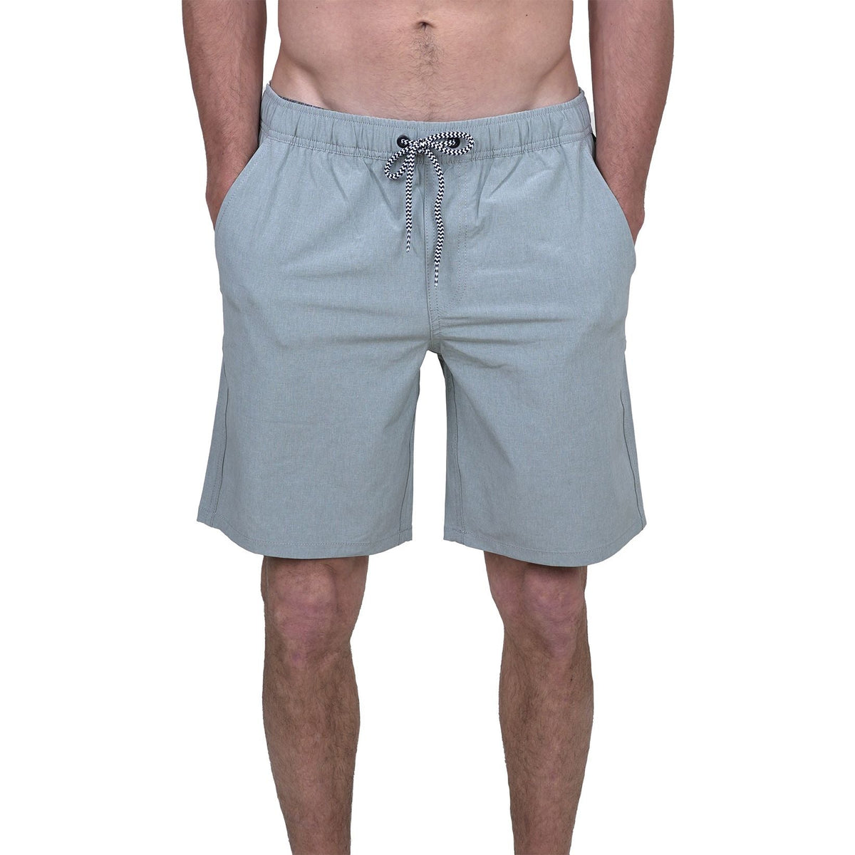 Phybrid Elastic Shorts Cool Grey Melange Bild 1