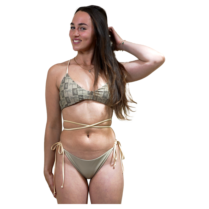 Cecinaph Triangel - Phieres - Pale Olive Gold - Bikini Top