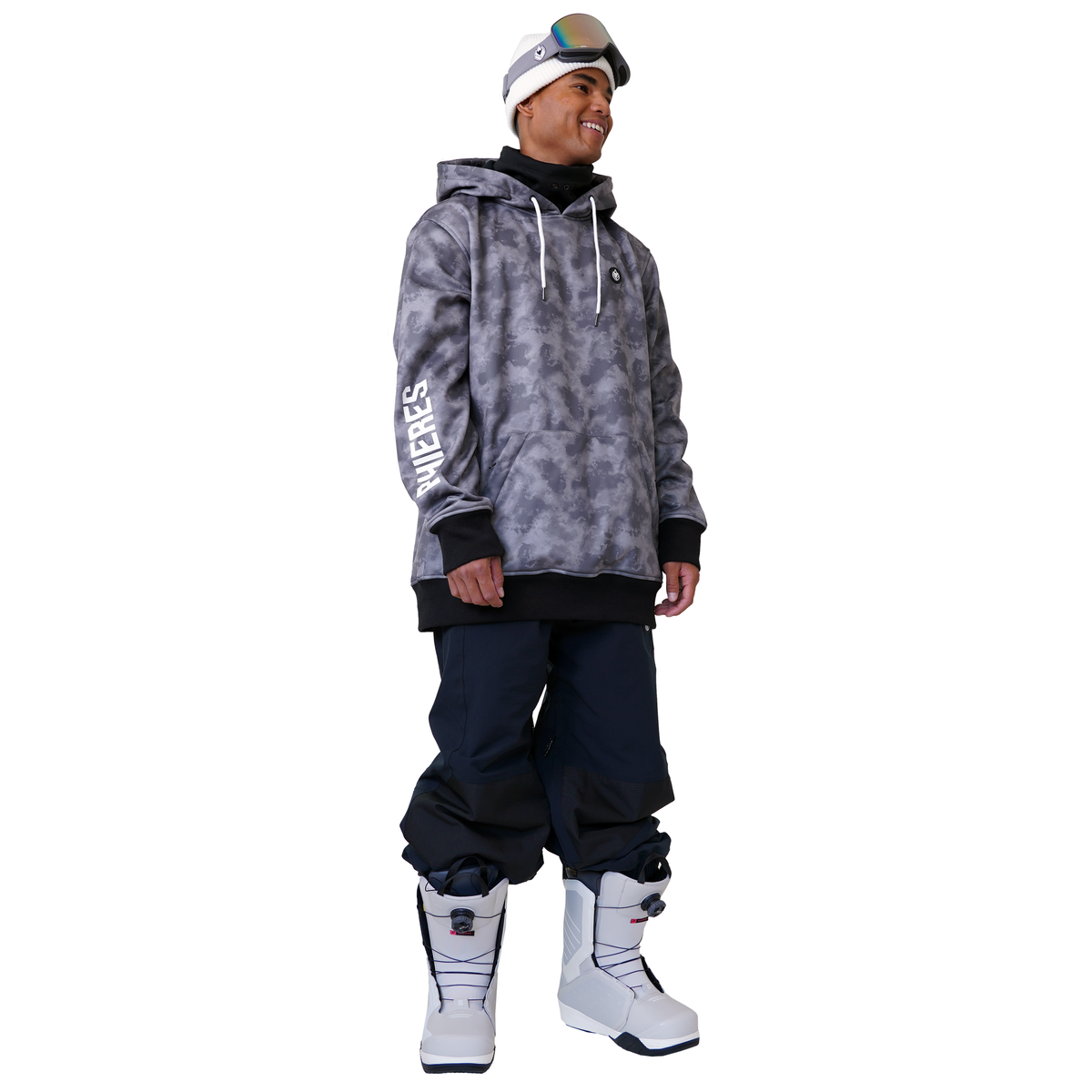 Rideableph Shred Hoodie - Phieres - TD Black - Shred Hoodie