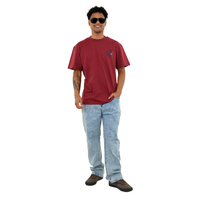 Regeneraph - Phieres - Burgundy - T-Shirt
