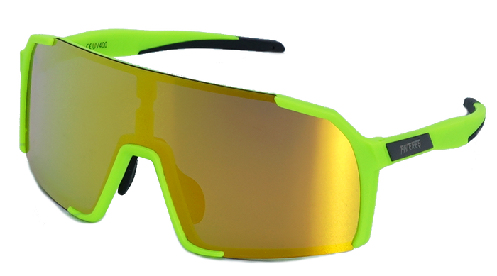 Phingsuit Youth - Phieres - Lime/Gold Mirror - Sportbrille