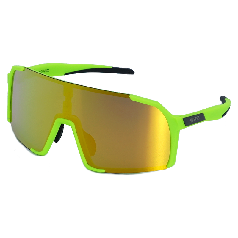 Phingsuit Youth - Phieres - Lime/Gold Mirror - Sportbrille