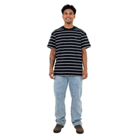 Striphed - Phieres - Black - T-Shirt