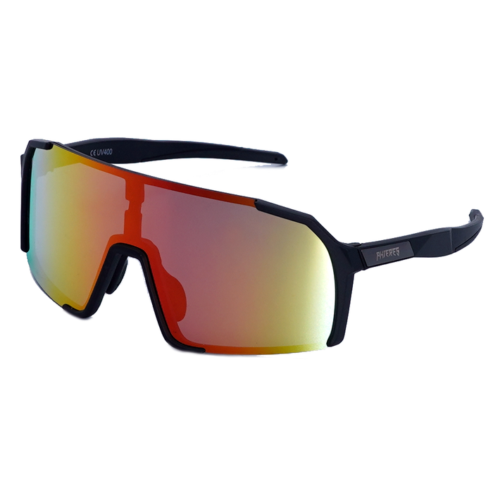 Phingsuit Youth - Phieres - Black/Orange Mirror - Sportbrille