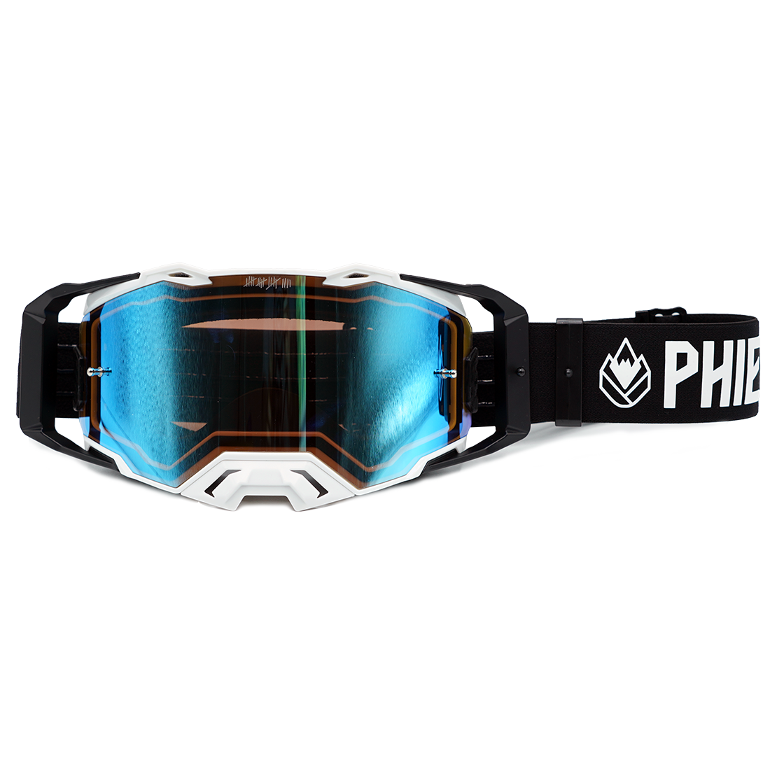 Stingrayph - Phieres - White/Ice Blue - Bike Brille