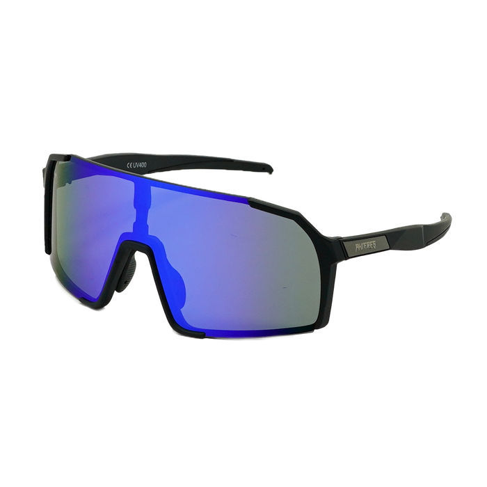 Phingsuit Youth - Phieres - Black/Blue Mirror - Sportbrille