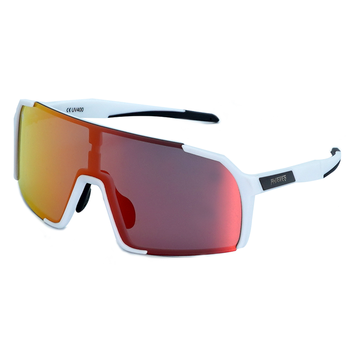 Phingsuit Youth - Phieres - White/Red Mirror - Sportbrille