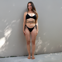 Cecinaph - Phieres - Shiny Black - Bikini Hose