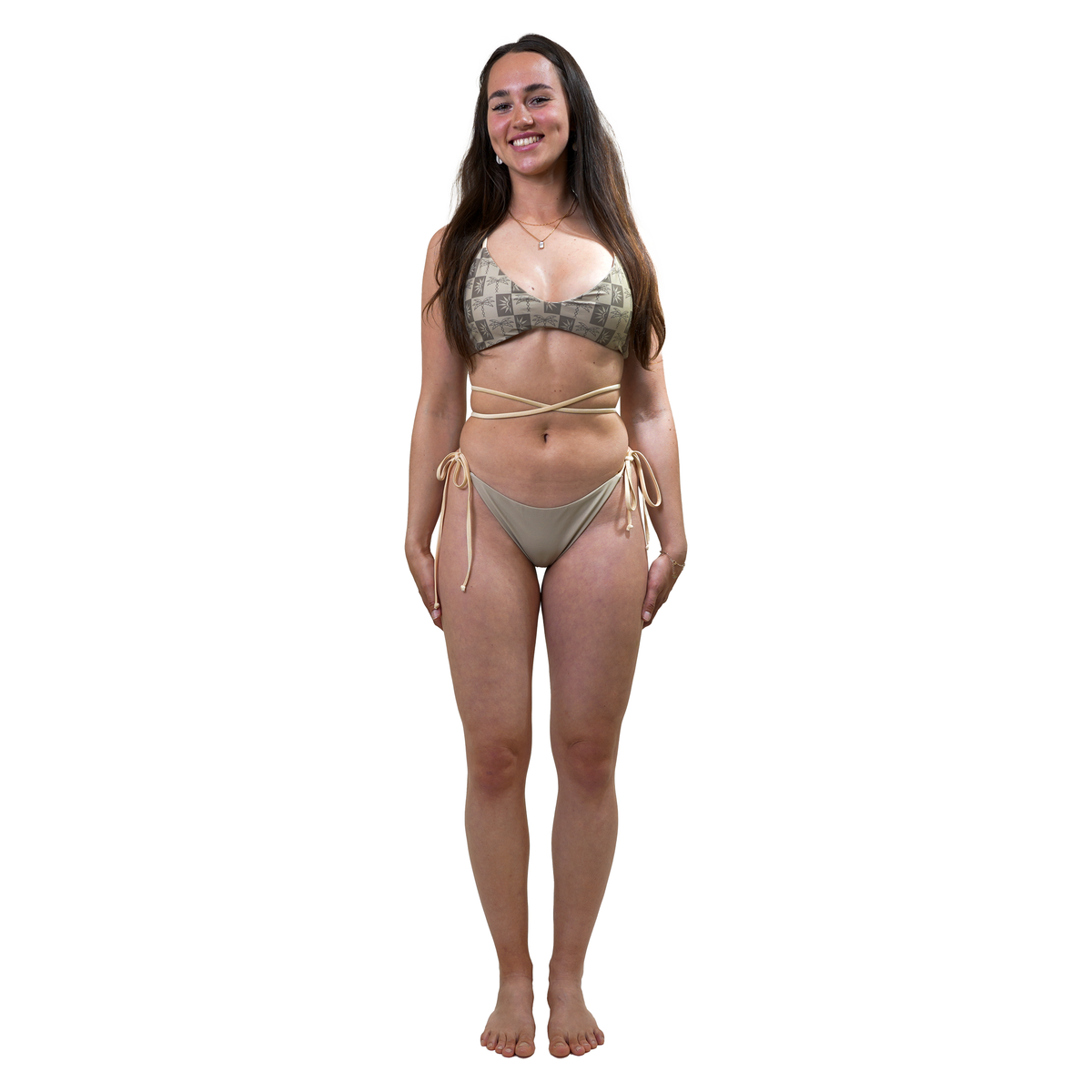 Cecinaph Triangel - Phieres - Pale Olive Gold - Bikini Top
